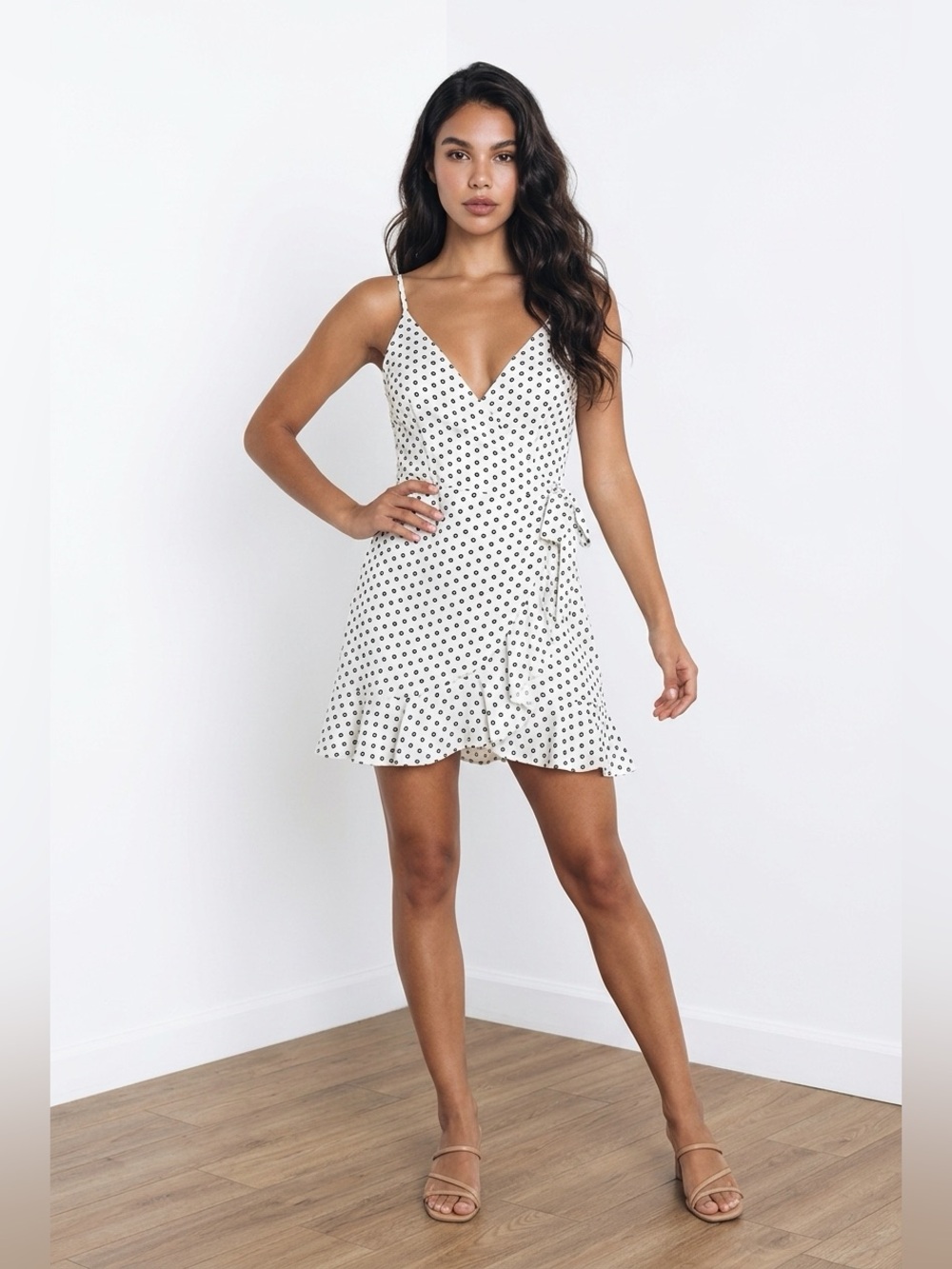 MINI WRAP DRESS/ROMPER